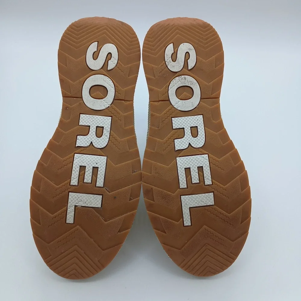 Sorel Out N About III Classic‎ Waterproof Duck Boots Cream Orange 8.5
